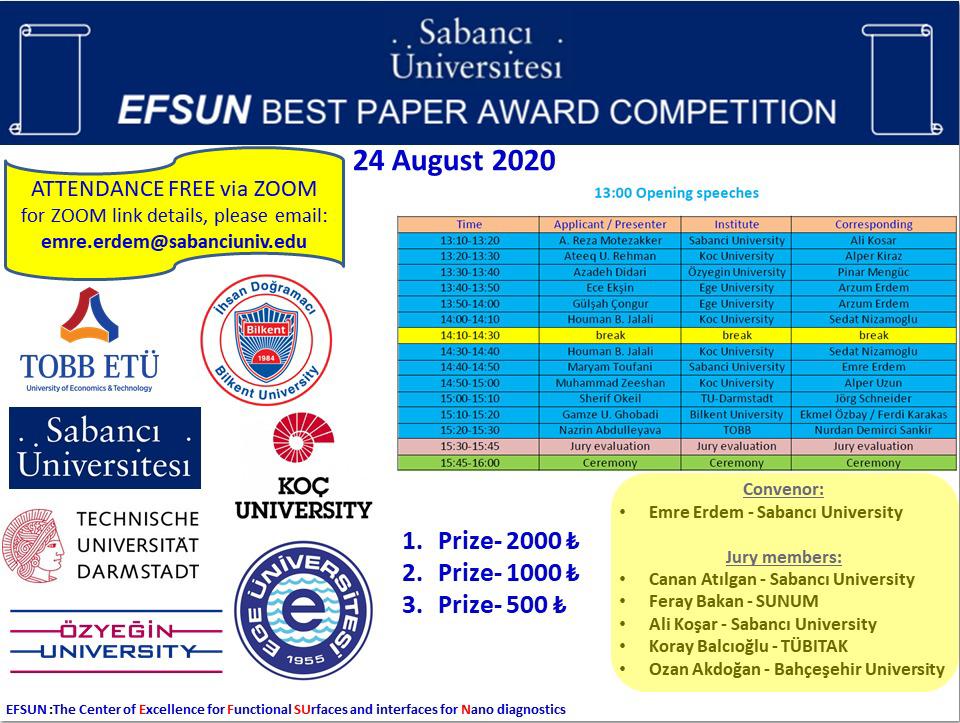 EFSUN Best Paper Competition Event Details